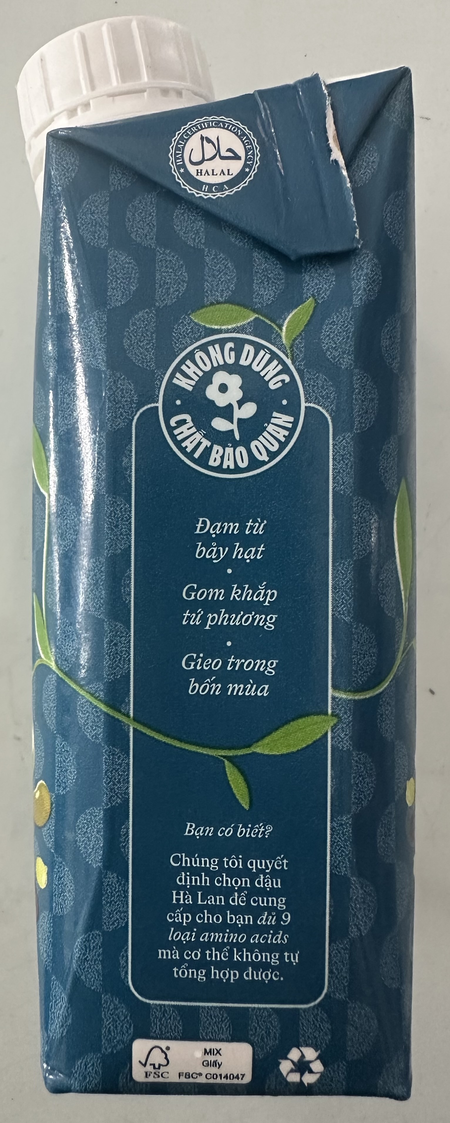 Combo Sữa hạt Vinamilk Cao Đạm Ít Đường Hộp 240ml
