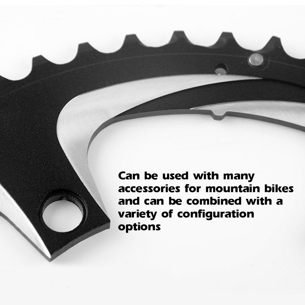 Đĩa xích bằng hợp kim nhôm 130BCD 5 càng bằng hợp kim 53T dùng cho xe đạp địa hình