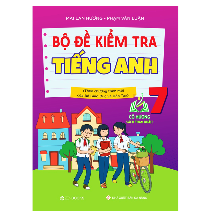 Sách - Bộ Đề Kiểm Tra Tiếng Anh 7 Mai Lan Hương
