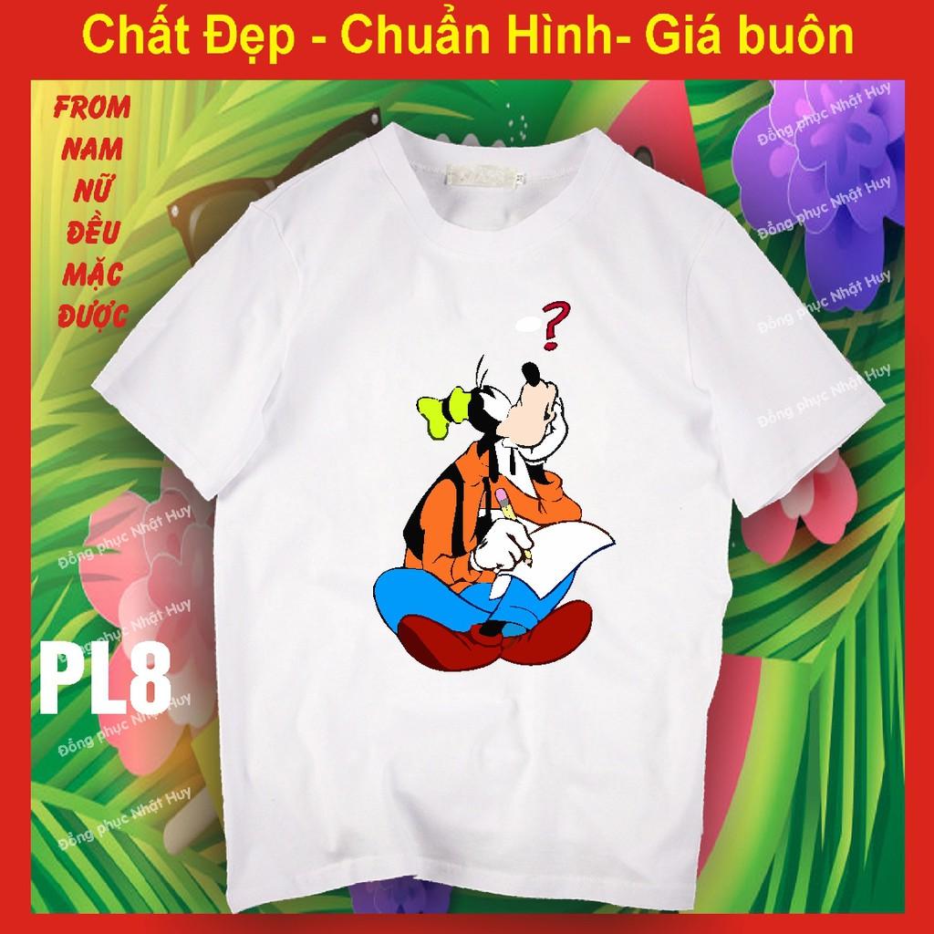 Áo thun pug dog pluto PL6, phông , bao đổi trả