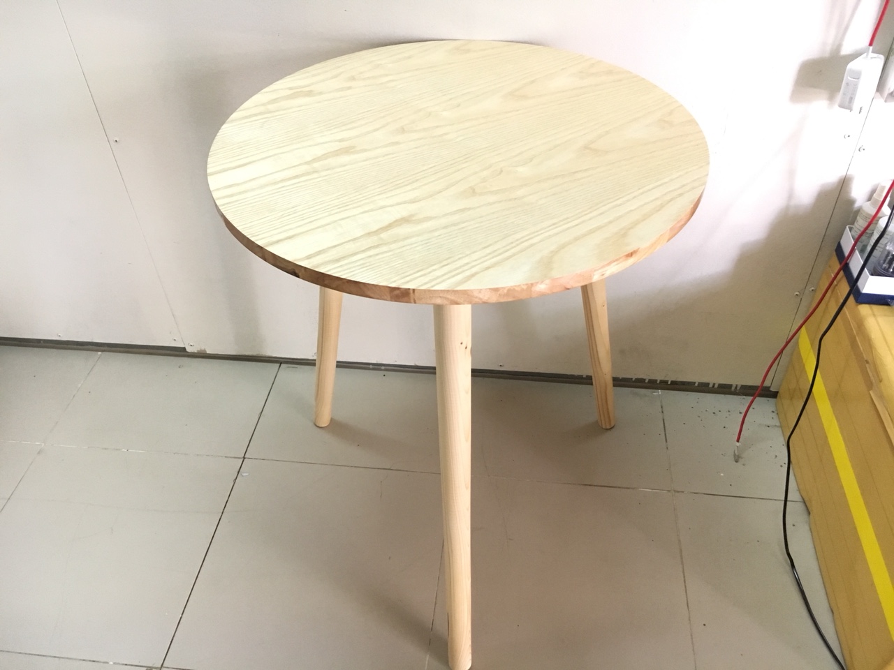 Bàn trà, bàn ăn tròn cao su 60x72, bàn cafe phòng khách, bàn coffee, bàn gỗ cà phê