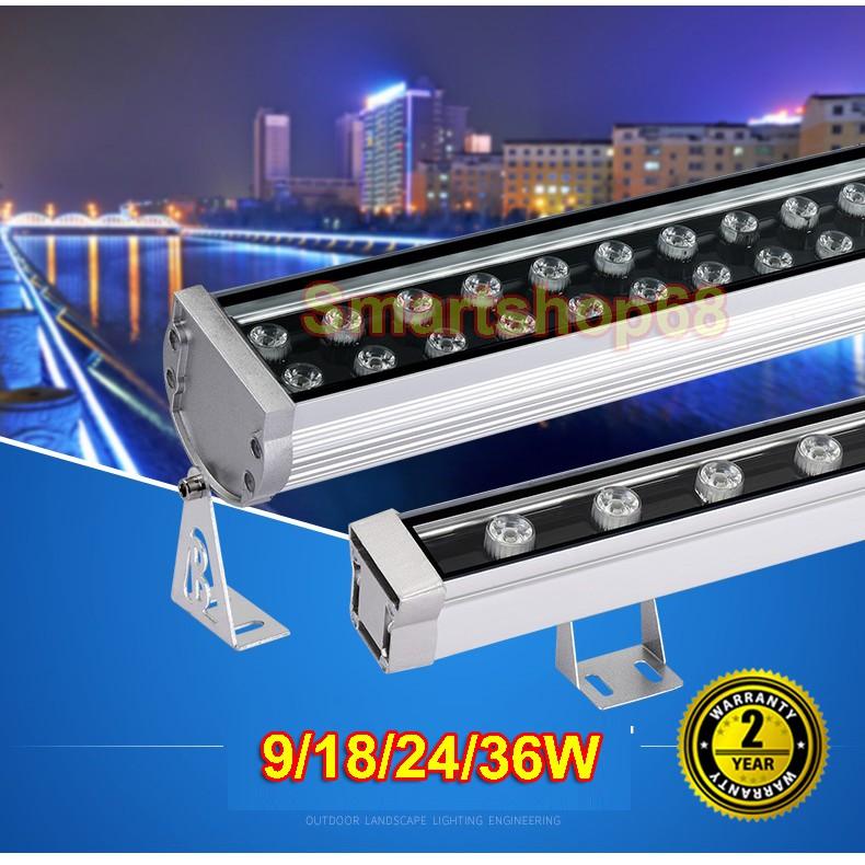 Đèn led thanh hắt ngoài trời dùng nguồn 24V