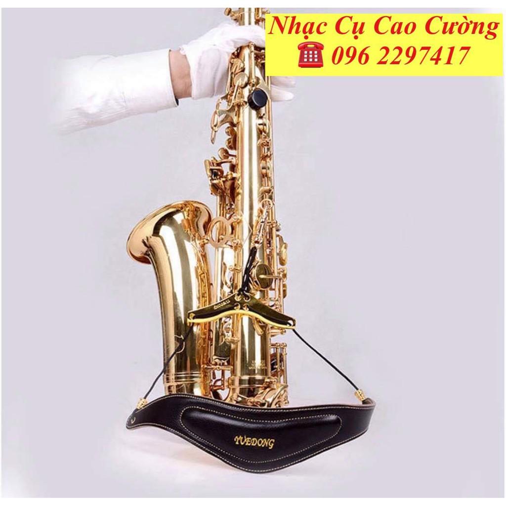 Dây Đeo Kèn Saxophone Da Bò Cao Cấp