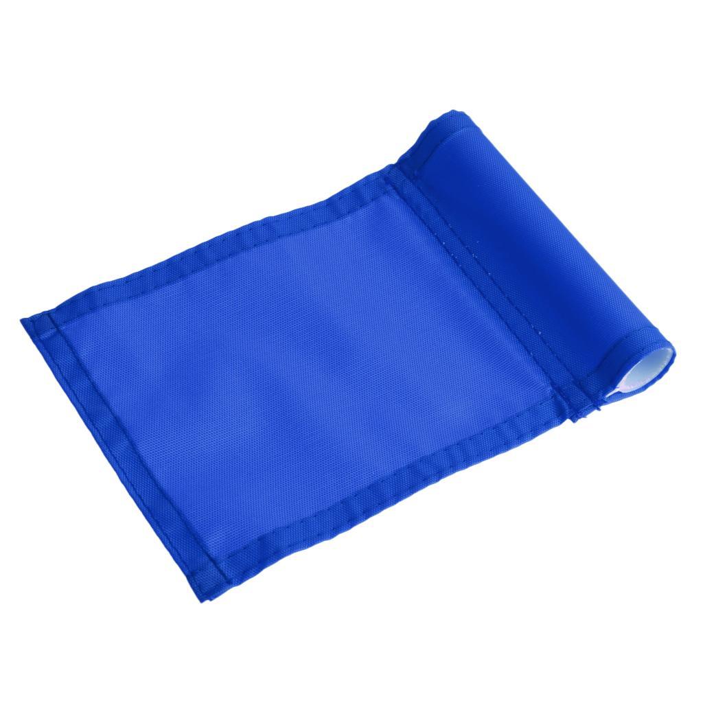 3Pcs Practice Golf Hole Pole Cup Flag,Outdoor Garden Golf Sports Training Aid,Backyard Putting Green Flag Replacement Blue