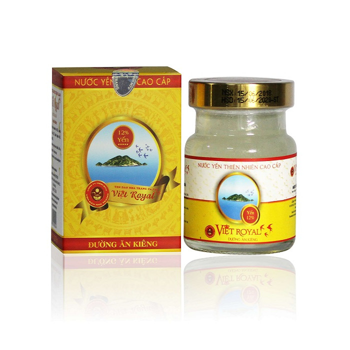 Yến đường ăn kiêng Yến Đảo Nha Trang Viet Royal,đường ISO Malt (70ml)