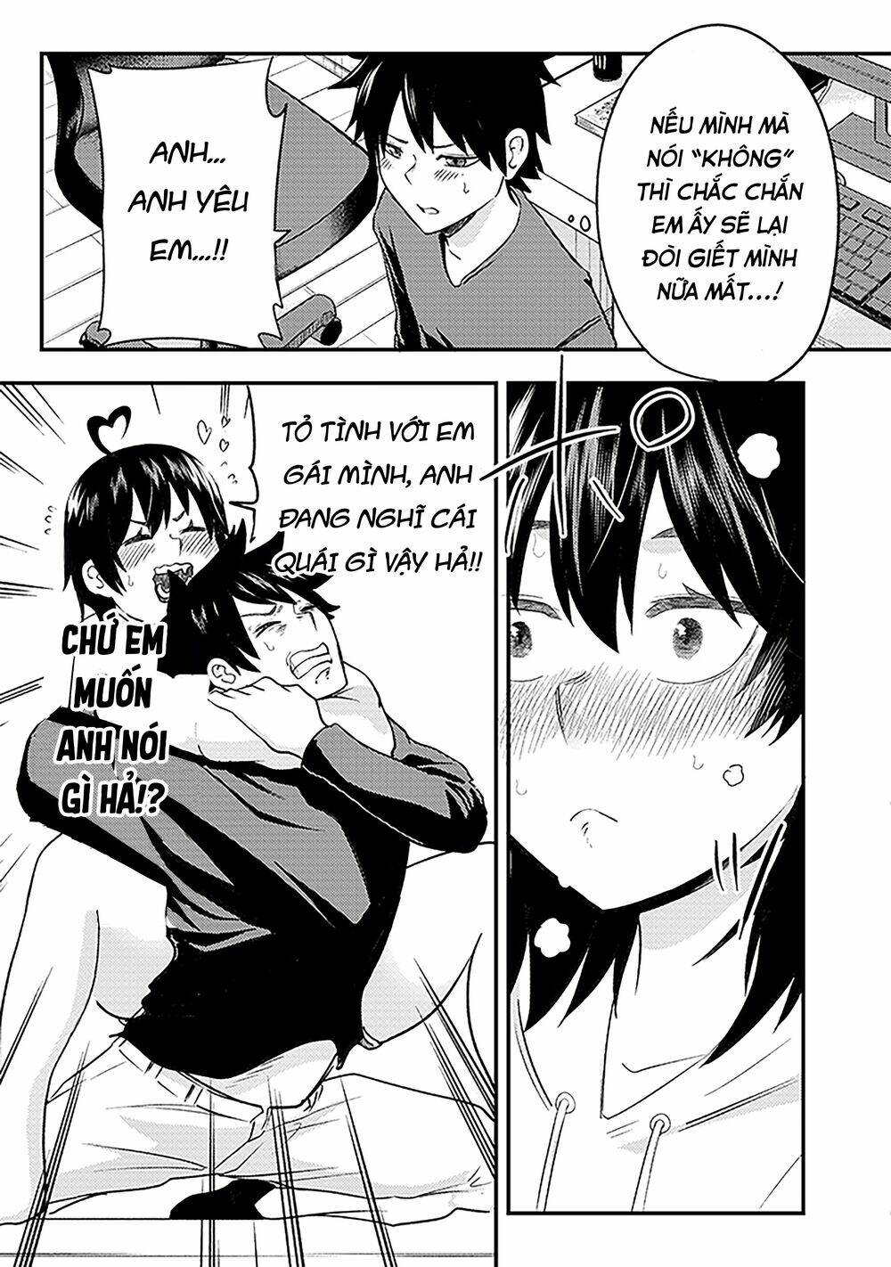 my stepsister who says go die go die to me everyday, tries to hypnotize me to fall for her chapter 3 8