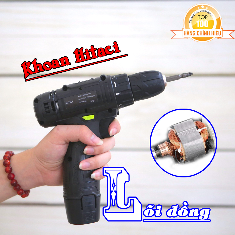 Khoan pin 26v Hitachi cao cấp