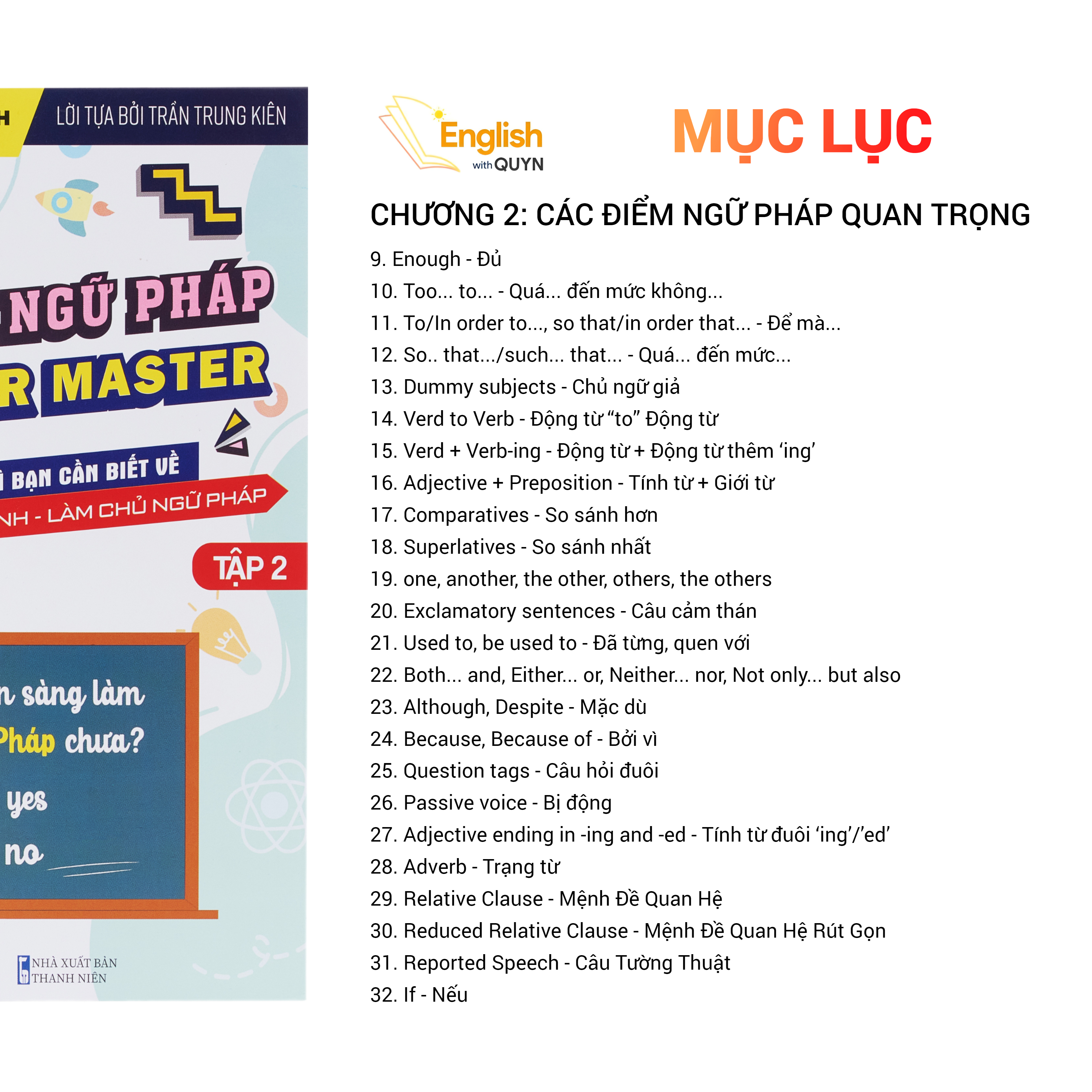 Sách Grammar Master | Làm Chủ Ngữ Pháp