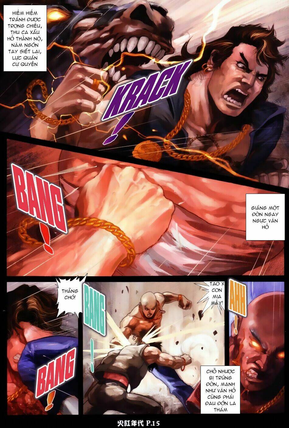 hỏa hồng niên đại hắc cốt đường chapter 41 14