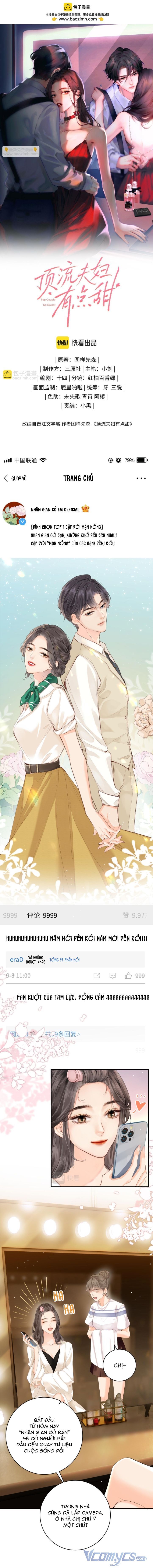 vợ chồng siêu sao có chút ngọt [m] chapter 4 1