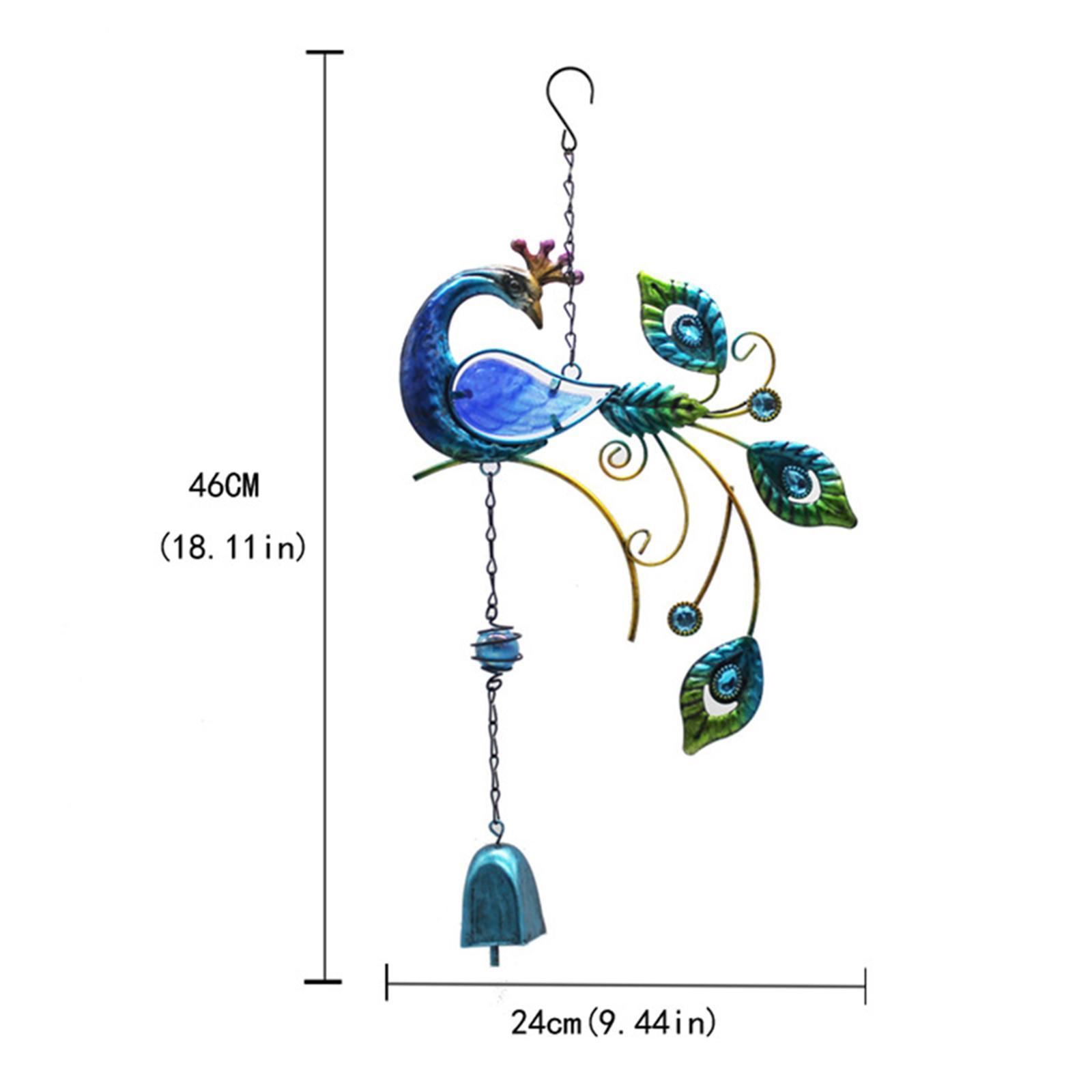 Metal Wind Chime Hanging Ornament Decoration for Home Garden