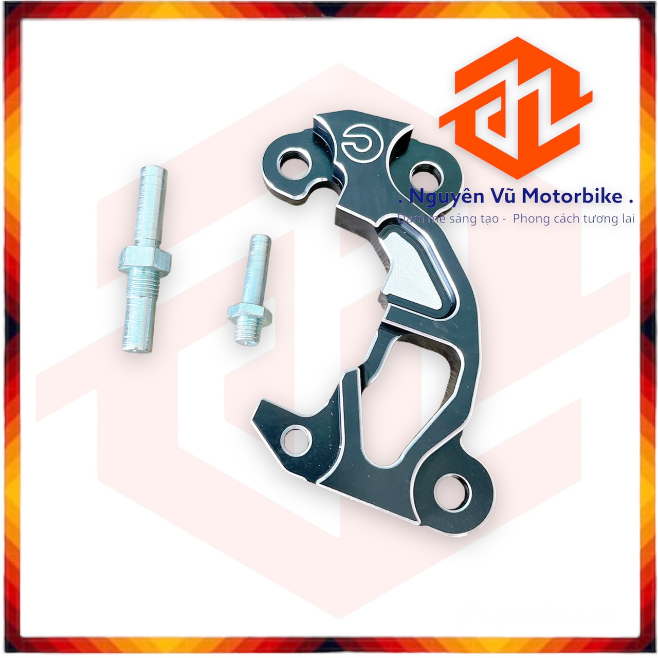 Pass bas trước SIrius FI đĩa 260/267mm heo zin theo xe 1Pis 2 line