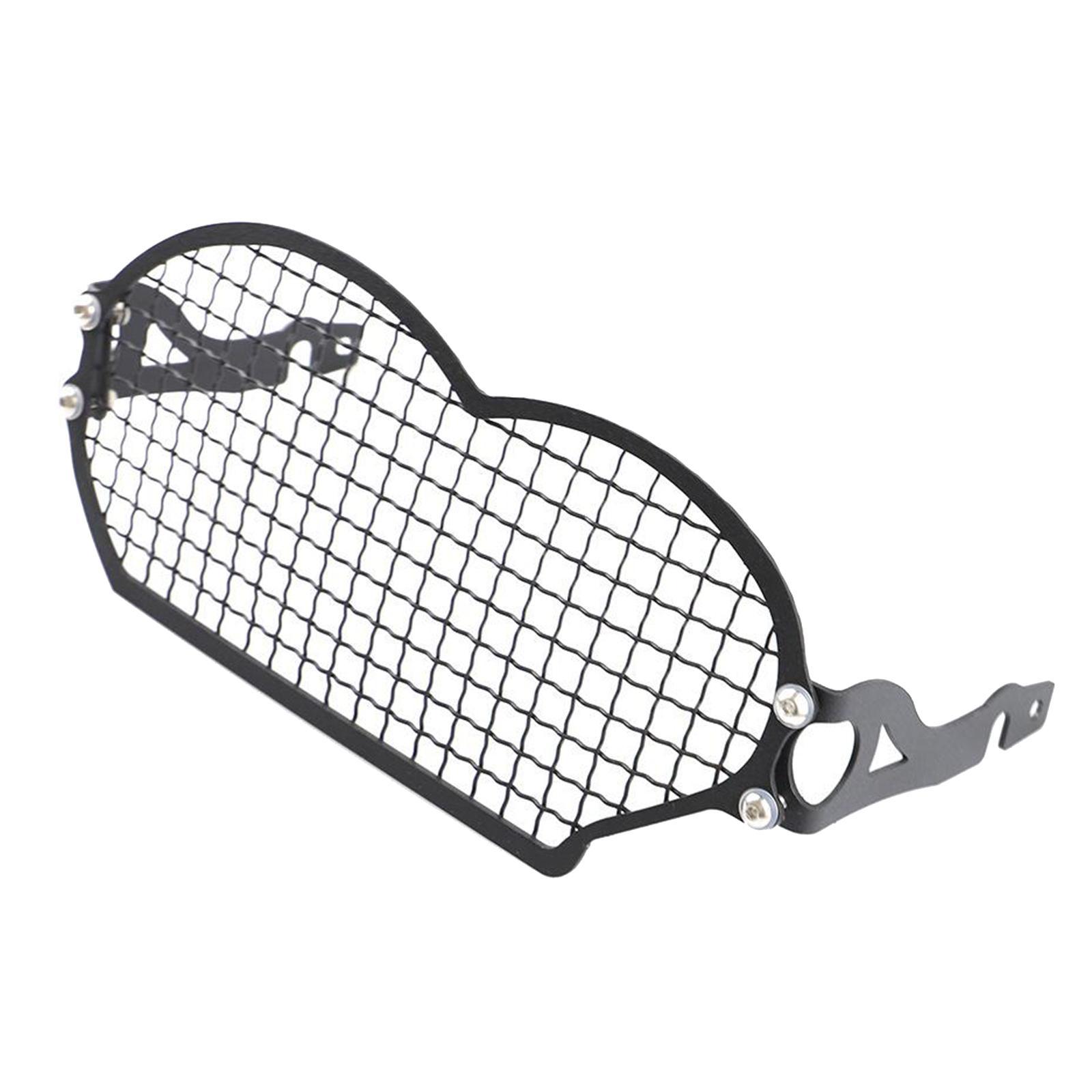 Black Motorcycle Headlight Protector Guard Grill for   2004-2012