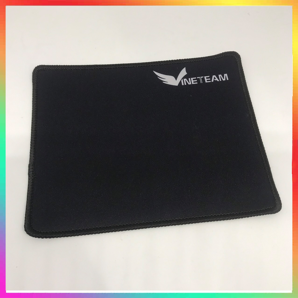 VINETTEAM Miếng lót chuột - Bàn di chuột V1 chơi game Mouse pad hình chữ nhật  21,5 x 17,5 cm  bo viền dày 3 li -  hàng chính hãng