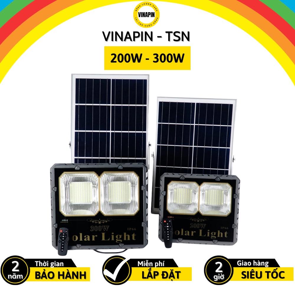 Bộ đèn năng lượng mặt trời siêu sáng pha 2 khoang VINAPIN-TSN pha led siêu sáng - Nhiều công suất + chống nước