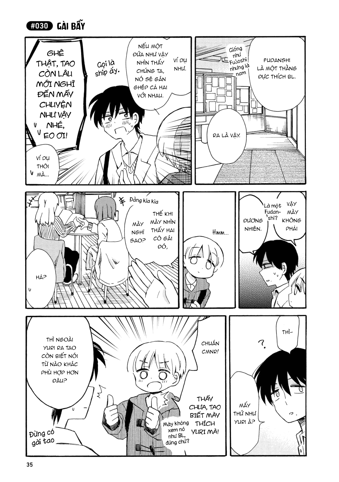 thầm thích thằng bạn thích yuri chapter 2 11