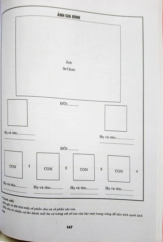 Gia Phả Dòng Tộc (Tái Bản)