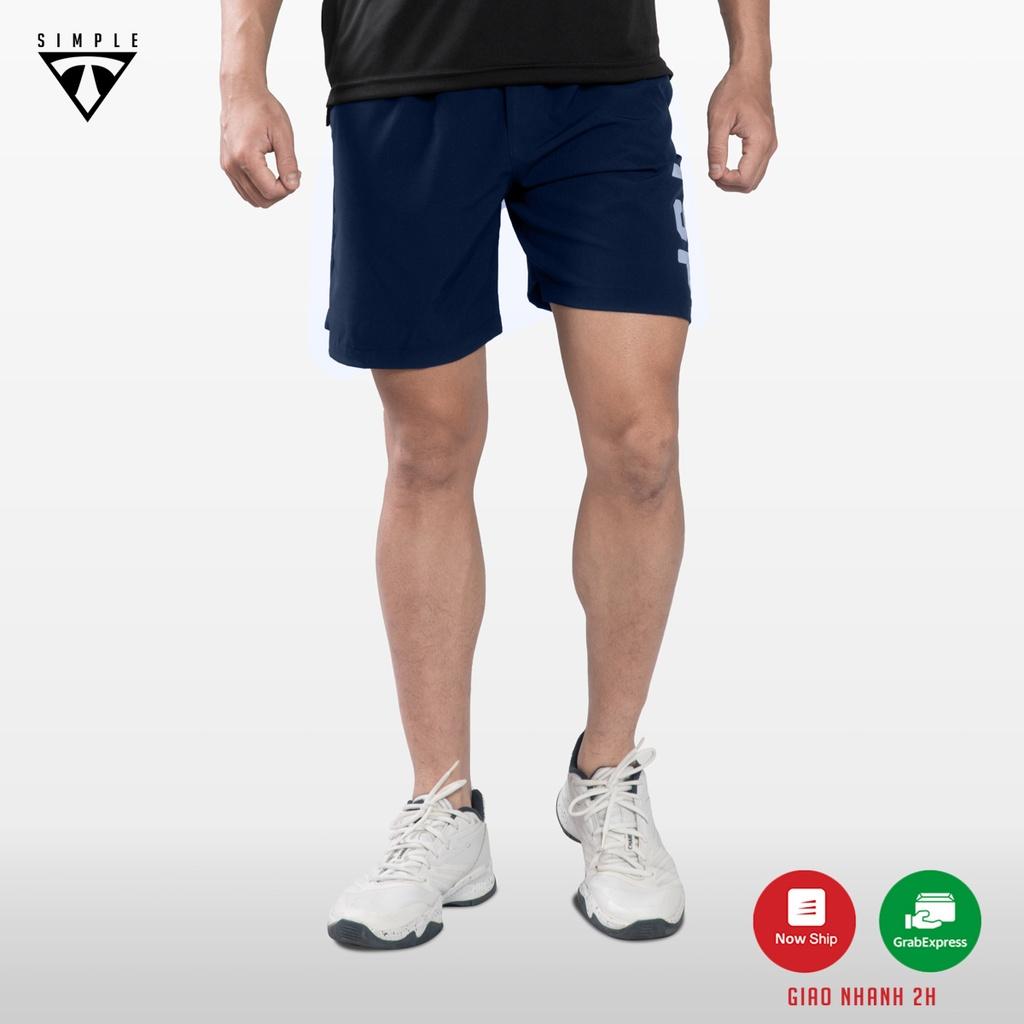 Quần Đùi Nam TSIMPLE Short Thể Thao tập gym vải thun lạnh thoáng mát co giãn thoải mái vận động QGDP2