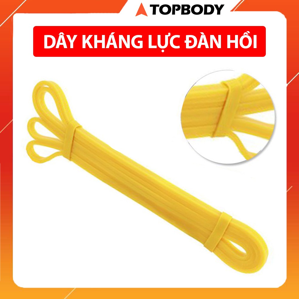 Dây kháng lực Power Band đa năng, hỗ trợ luyện tập thể dục, tiện lợi tại nhà, văn phòng TOPBODY - T1 - DKHAL01