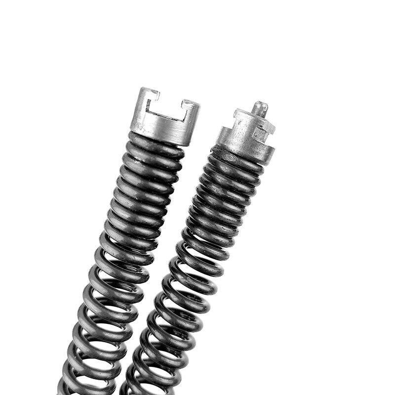 Dây thông tắc cống lò xo phi 12mm bằng thép Mangan cao cấp sử dụng bằng khoan cầm tay