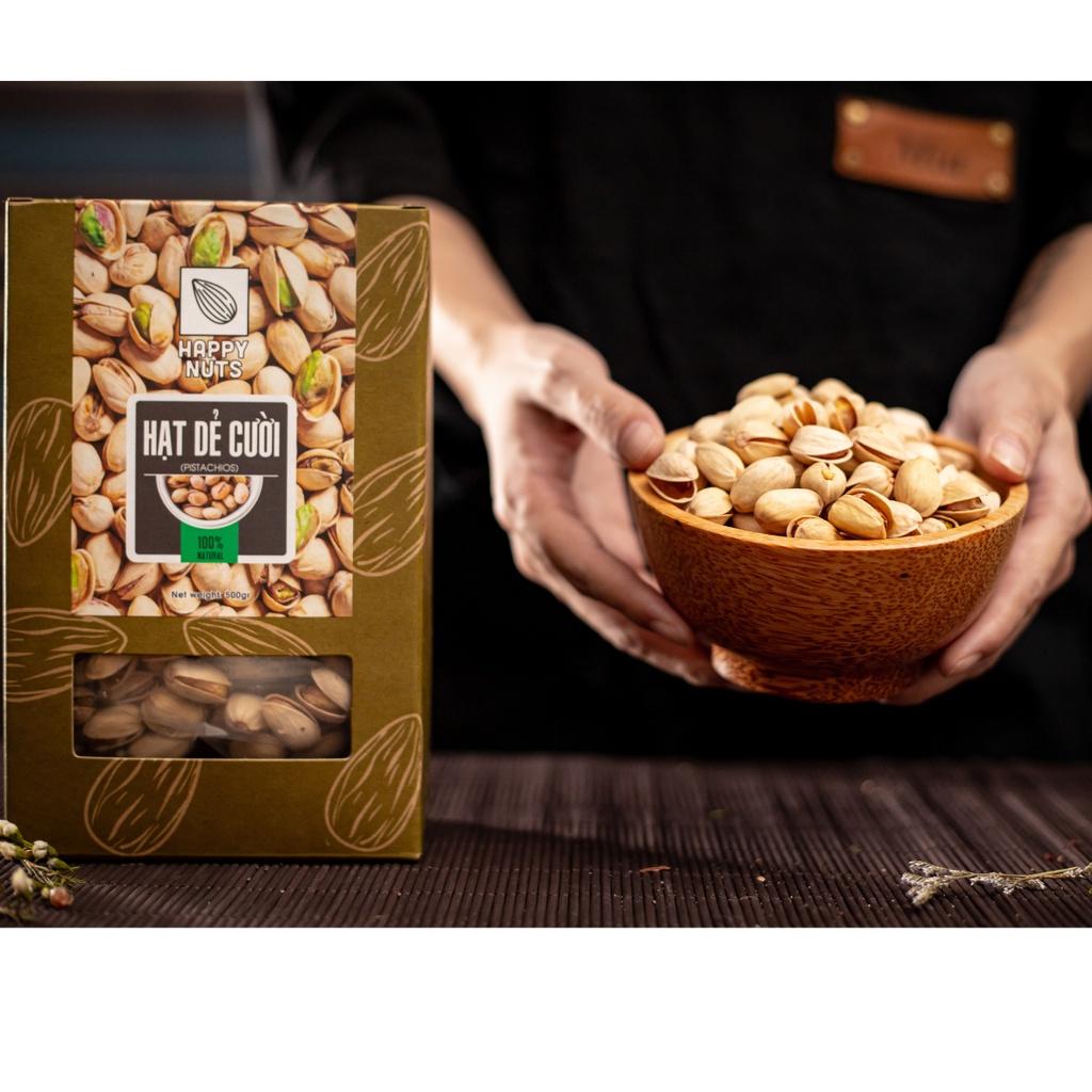 Hạt dẻ cười Mỹ HAPPY NUTS nguyên vỏ 500gr