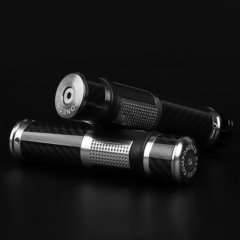 Tay ga xe máy 22mm chất liệu sợi cacbon cao cấp