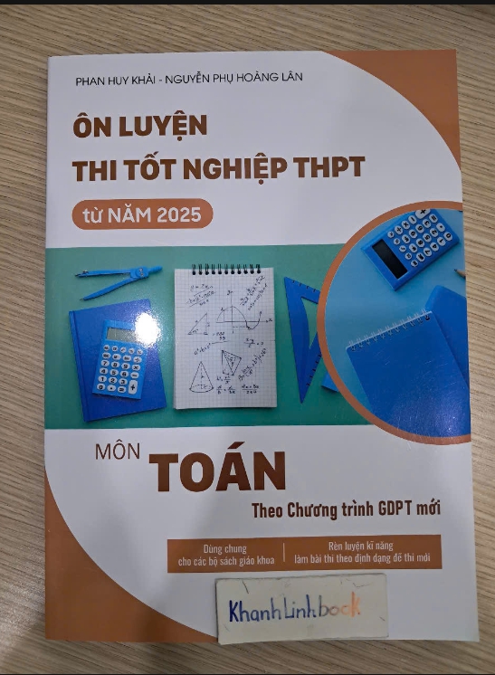 Sách - Ôn Luyện Thi Tốt Nghiệp THPT Môn Toán (Theo Chương Trình GDPT Mới) -VETT
