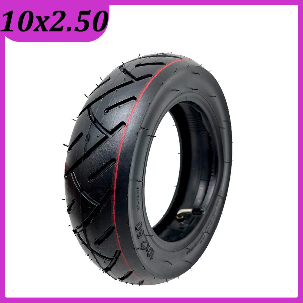Lốp bên trong 10 inch 10x2.50 Lốp bên trong cho xe tay ga điện phía trước và bánh xe phía sau Color: inner outer tire B