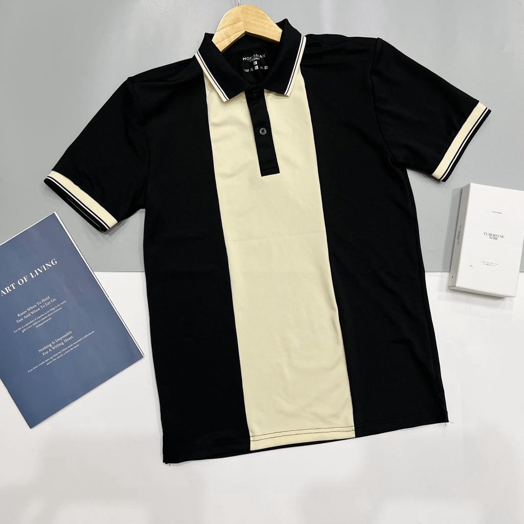 Áo thun nam, áo phông POLO có cổ phối viền CAO CẤP thiết kế phong cách lịch lãm và trẻ trung, chất vải cotton dày dặn, k