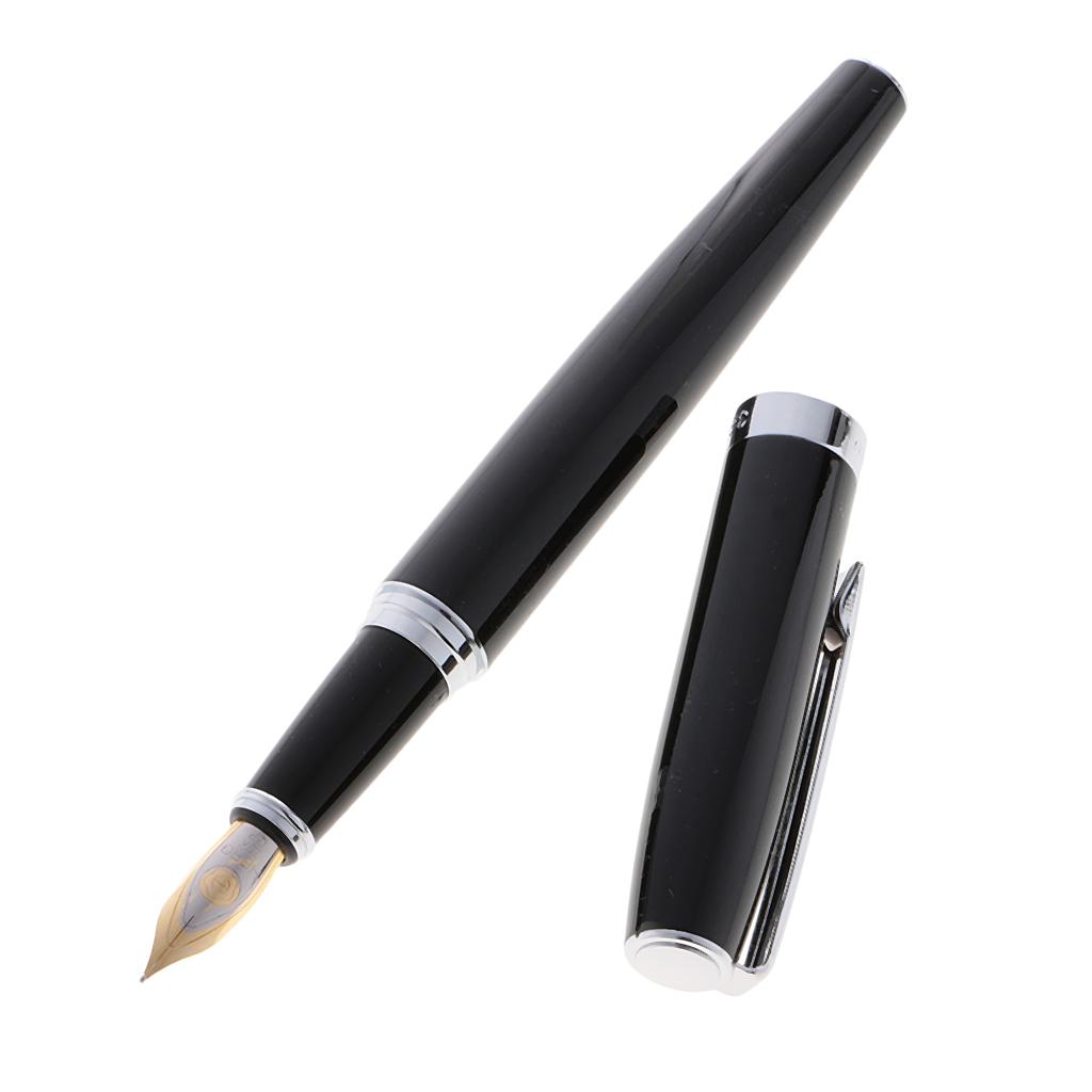 Black Fountain Pen Fine Nib Storage Box Graduation Ceremony Gifts Office