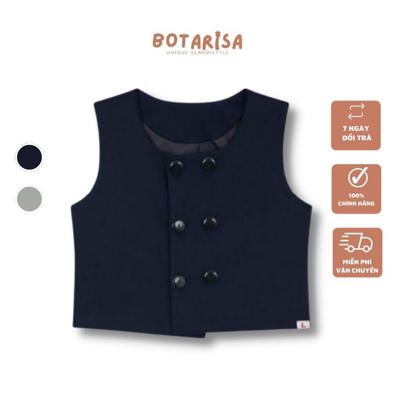 Áo vest gile bé trai bé gái Botarisa phong cách hàn quốc cho bé đi tiệc, du lịch
