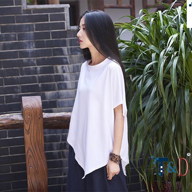 ÁO KIỂU NỮ CÁNH DƠI VẠT XÉO