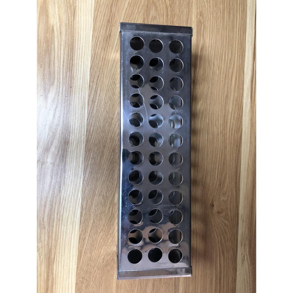 Giá đựng ống nghiệm, giá đựng Fancol bằng inox