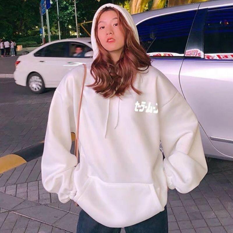 Áo hoodie thủy thủ mặt trăng phát sáng nam nữ mặc , áo khoác hoodieform rộng vải pe chống nắng chống lạnh tốt
