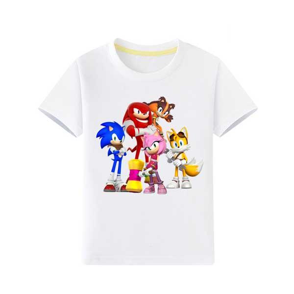 Áo thun trẻ em Biệt Đội Sonic, Có size người lớn, Anam Store