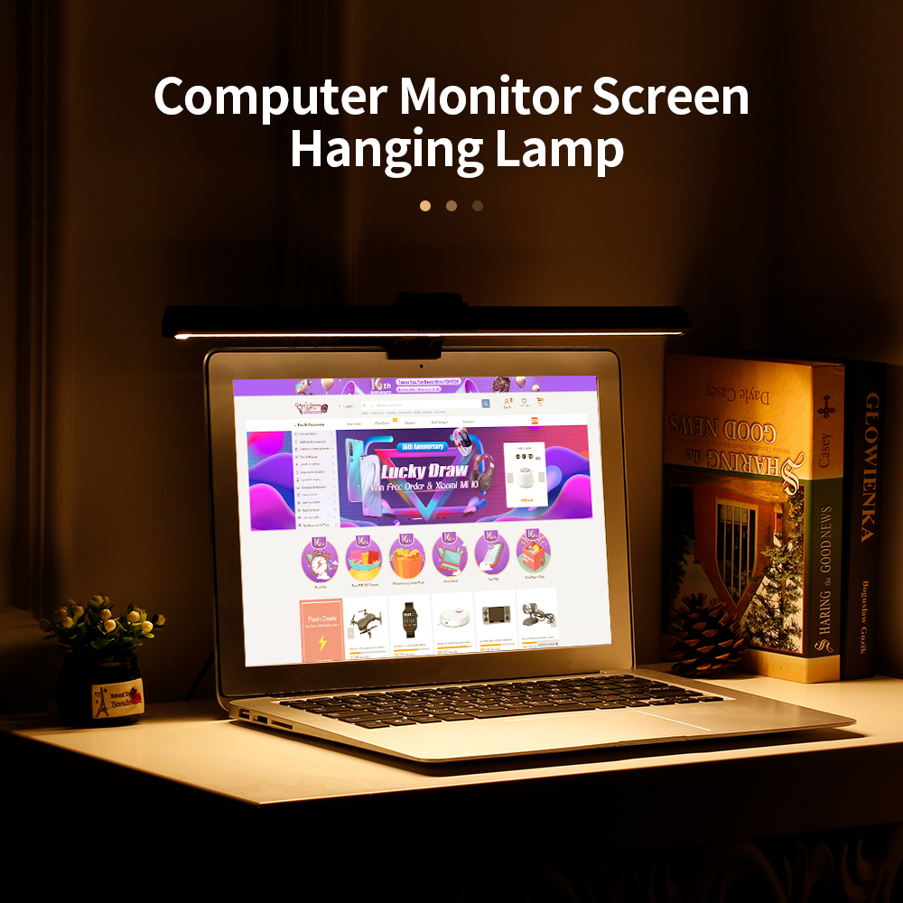 Đèn Văn Phòng Màn Hình LED USB Chăm Sóc Mắt Với Màu Sắc Có Thể Điều Chỉnh