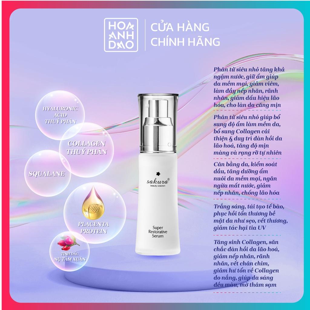 Serum phục hồi da chống lão hoá Sakura Super Restorative Serum