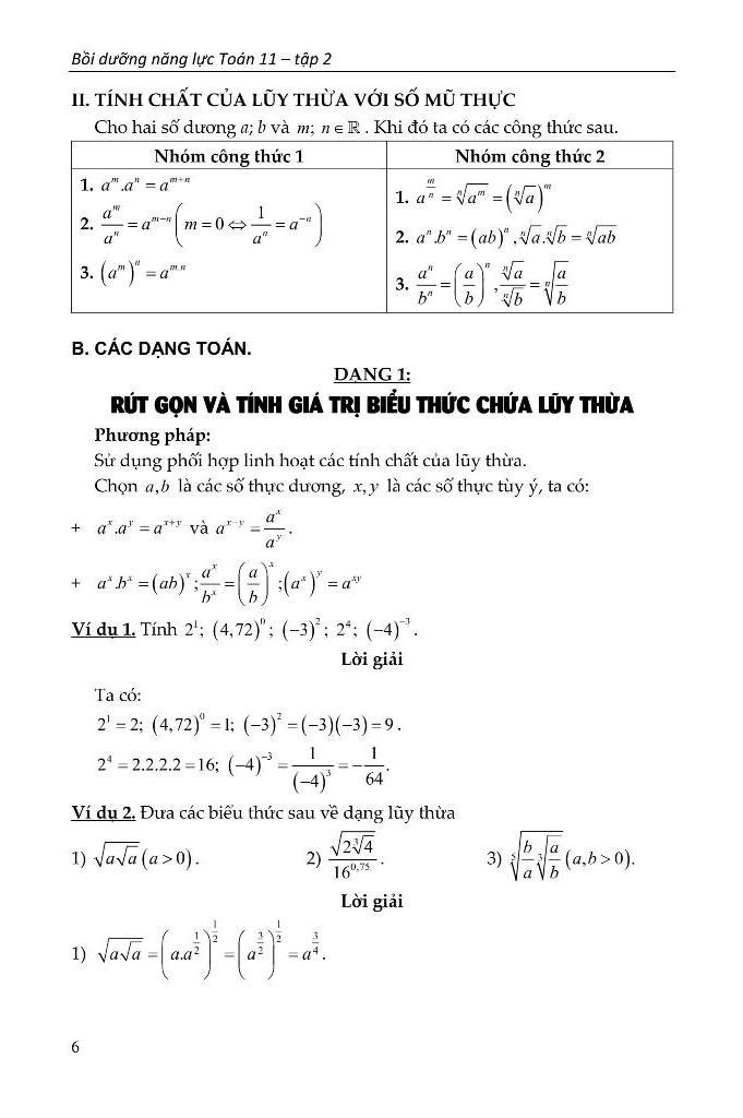 Sách - Bồi Dưỡng Năng Lực Toán 11 - Tập 2