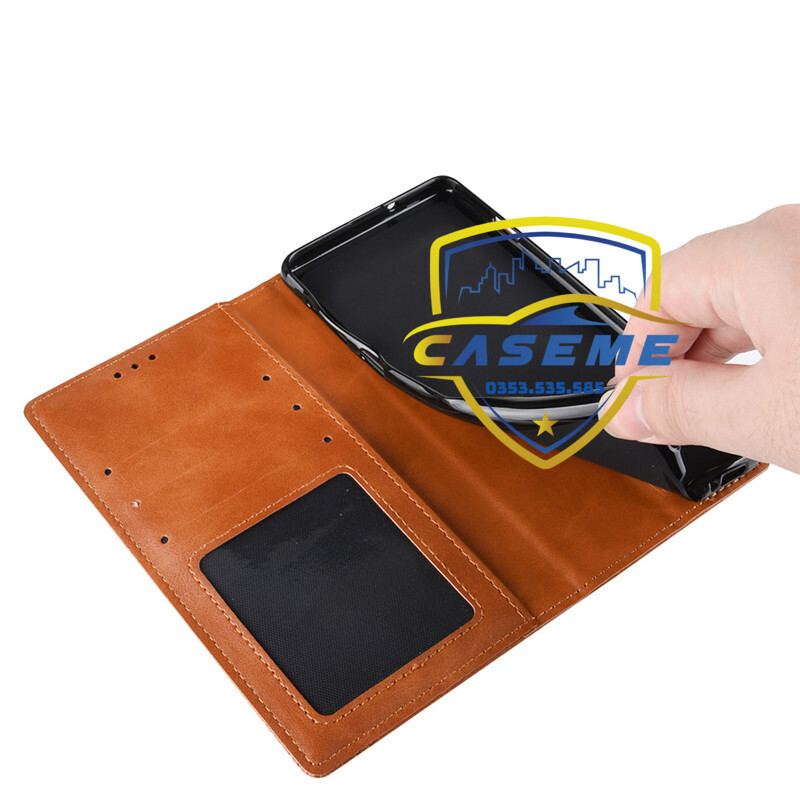 Bao da dành cho Samsung Galaxy A52s dạng ví, hít nam châm cao cấp Fashion Case