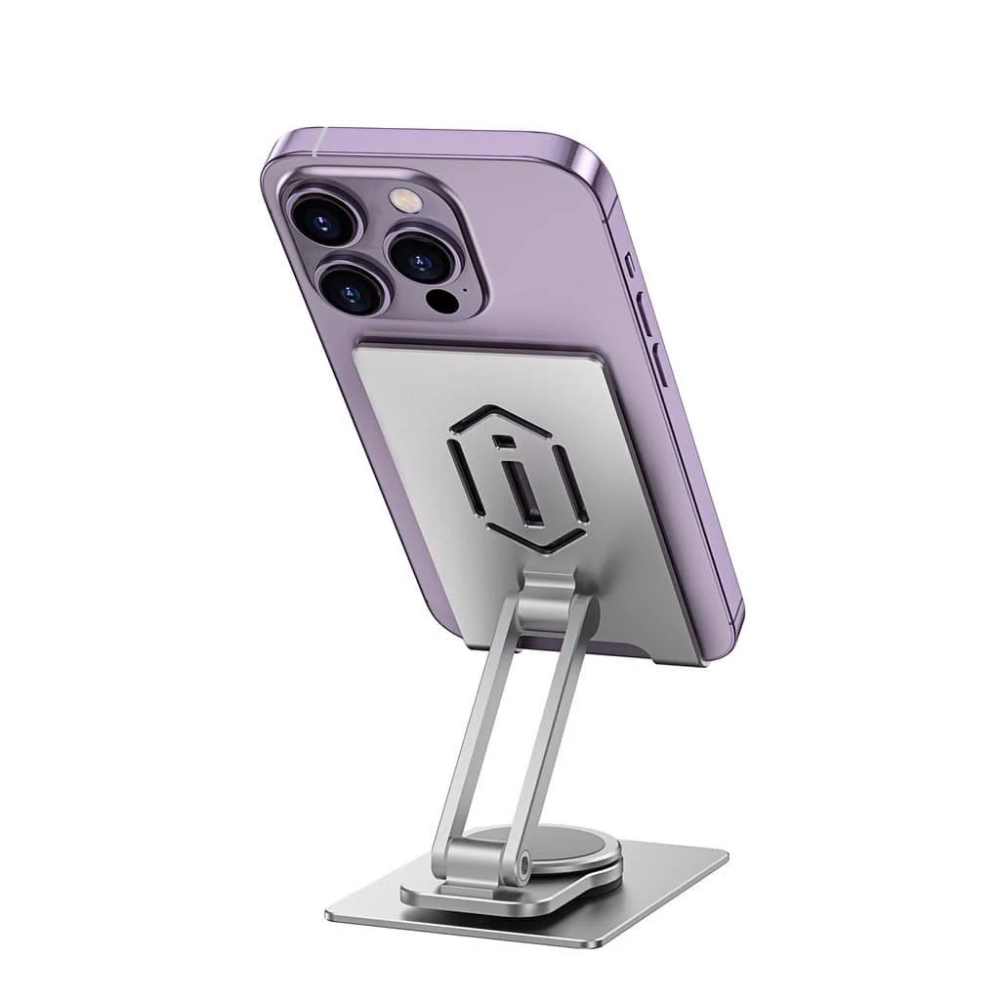 Stand/ Giá đỡ Nhôm Xoay 360 Cho IPHONE, IPAD WiWU ZM107 - Hàng Chính Hãng