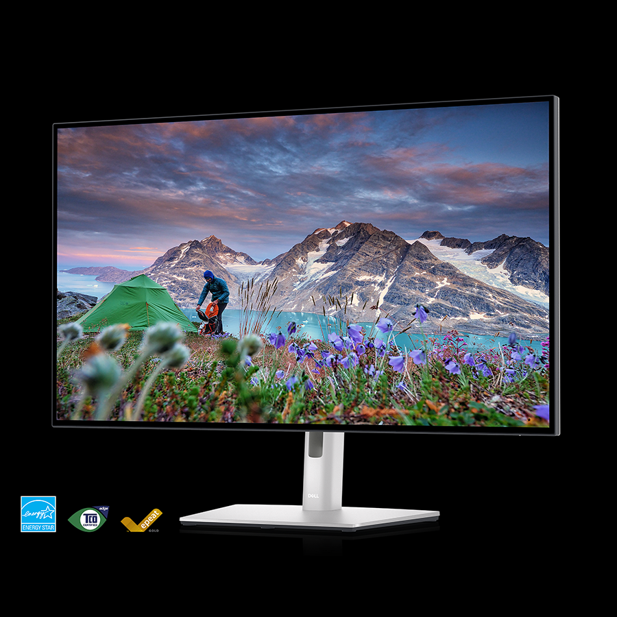 Màn hình máy tính Dell UltraSharp U2723QE 60Hz / 8ms / DP 1.4 / HDMI 2.2 / USB-C 3.2 Gen 2 / Jack Audio / Network ) - Hàng Chính Hãng