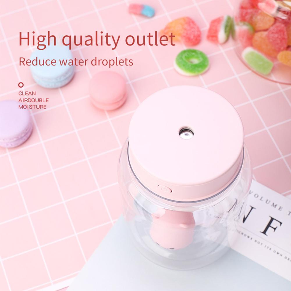 Mới Dễ Thương Máy Phun Sương Tạo Độ Ẩm Hương Thơm Máy Khuếch Tán Lọc Không Khí Mini Hộ Gia Đình Phòng Ngủ USB Tạo Độ Ẩm Siêu Âm Thanh Máy Tạo Độ Ẩm Không Khí Khuếch Tán