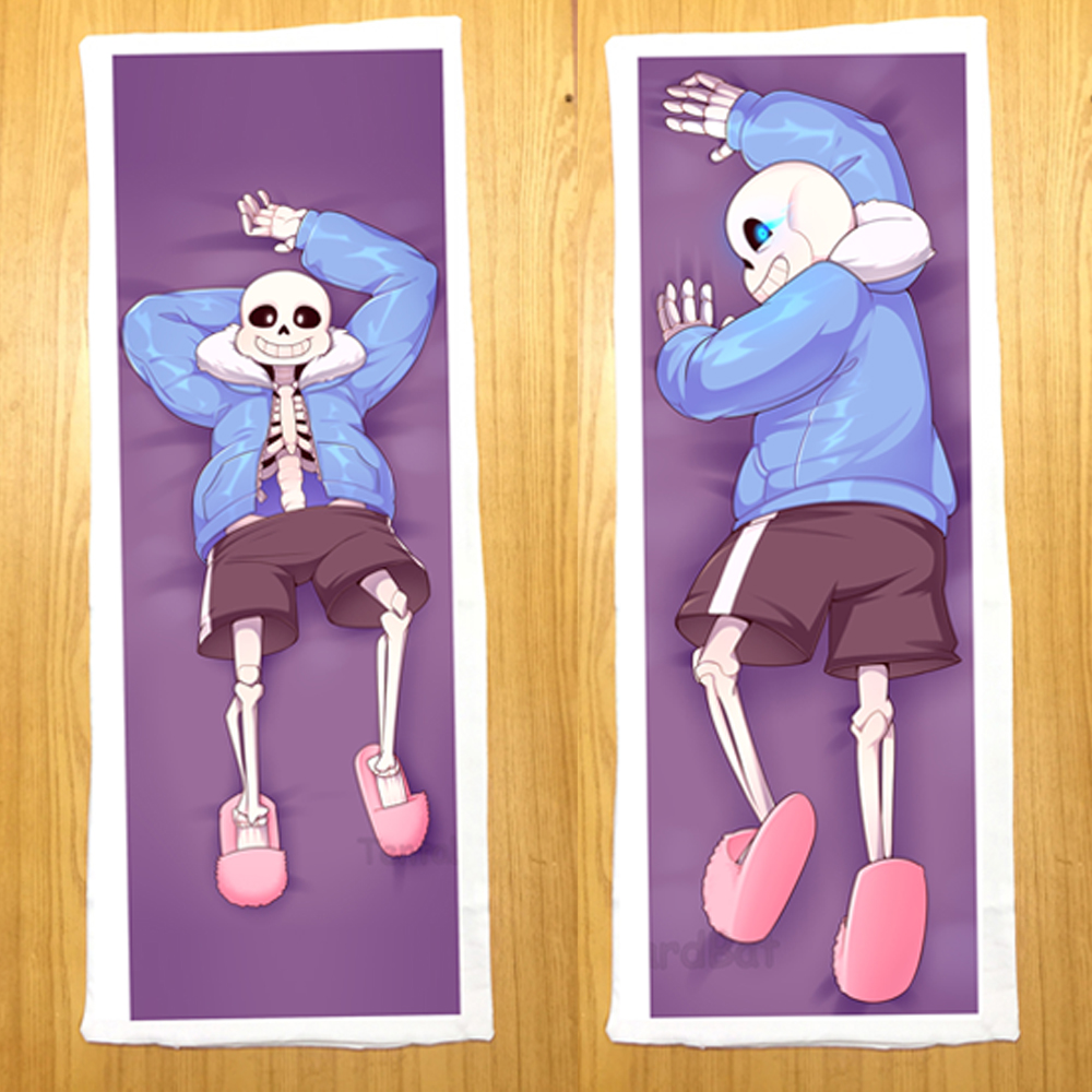 VỎ GỐI Sans Undertale  40cm x 100cm ÁO GỐI ÔM