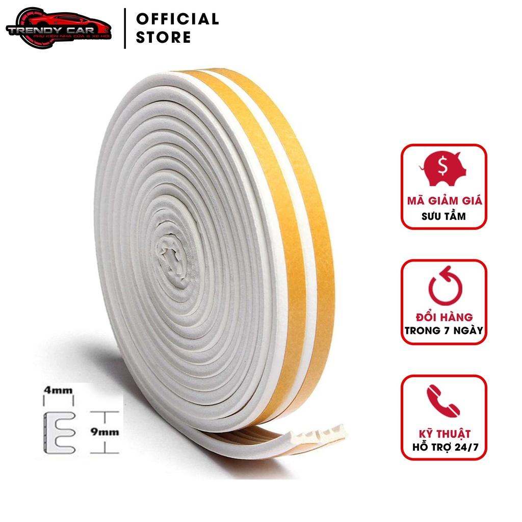 { Hàng tốt } 5m gioăng cao su dán type E 9x4mm