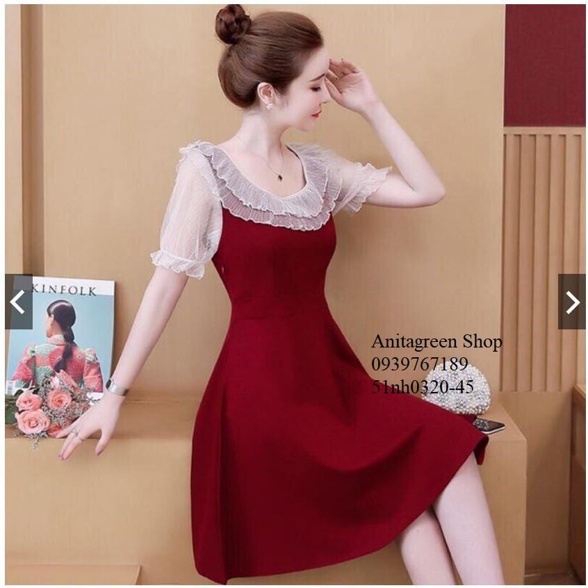 51nh0320-ĐẦM XÒE PHỐI LƯỚI XINH XẮN s-6xl