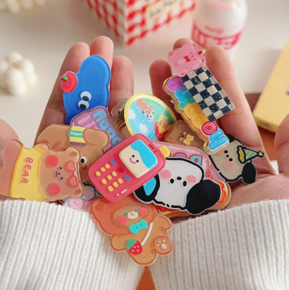 Kẹp cài tóc nữ cute hàn quốc, set 3 món cặp tóc mái xinh cho bé đi chơi chụp ảnh quà tặng trẻ em giá rẻ