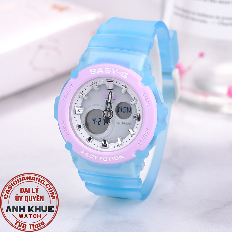 Đồng hồ nữ dây nhựa Casio Baby-G chính hãng BGA-270-2ADR (42mm)