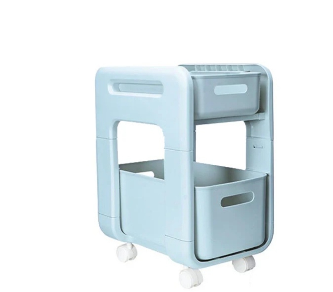 KỆ ĐỂ ĐỒ ĐA NĂNG CÓ BÁNH XE NGĂN KÉO TRƯỢT