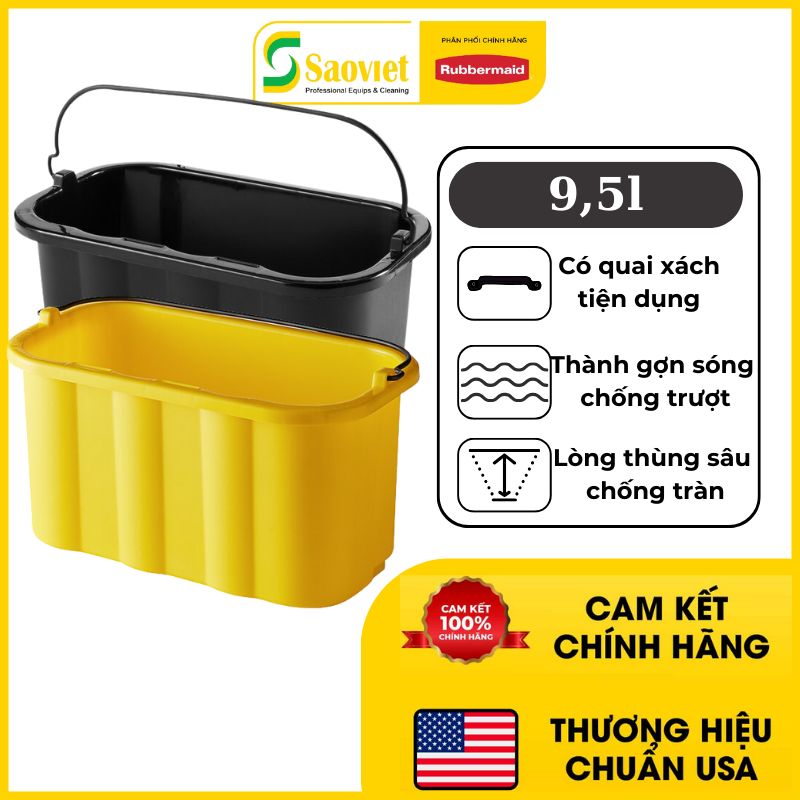 Khay Nhựa Đựng Dụng Cụ Vệ Sinh Rubbermaid - SKU: FG9T8200 | SAOVIETCO