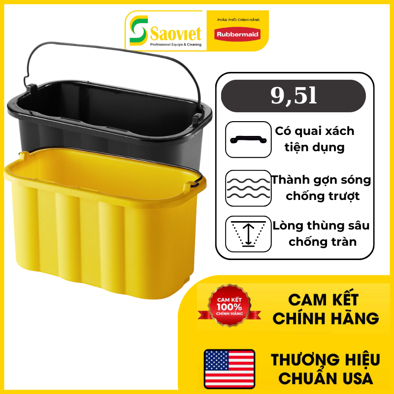 Khay Nhựa Đựng Dụng Cụ Vệ Sinh Rubbermaid (Chính Hãng) - SKU: FG9T8200 | SAOVIETCO